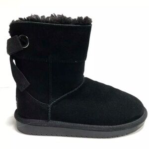 Koolaburra Andrah Short Girls Boot Black Size 13 M Little Kid